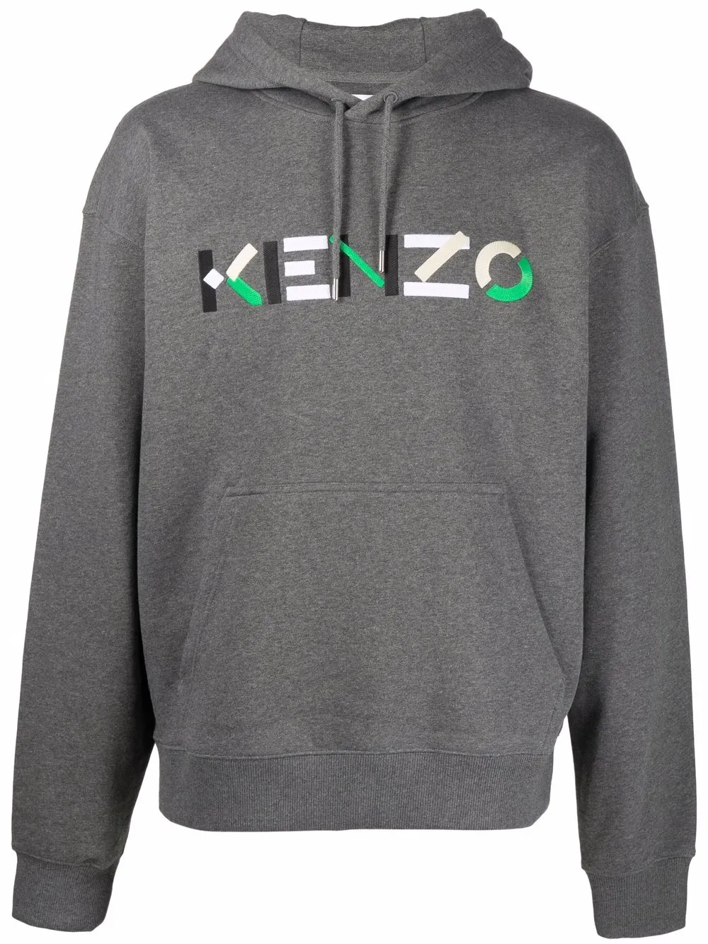 

Kenzo hoodie con logo estampado - Gris