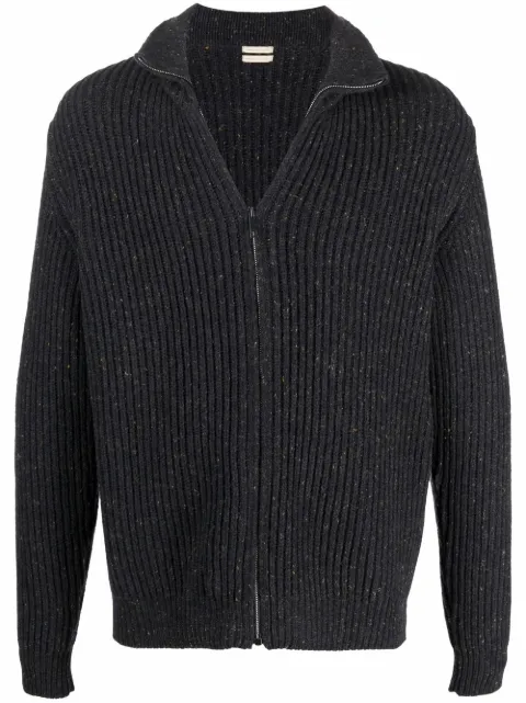 Massimo Alba ribbed-knit zipped jumper 