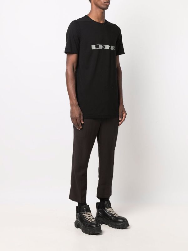 Rick Owens DRKSHDW logo-print Cotton T-shirt - Farfetch