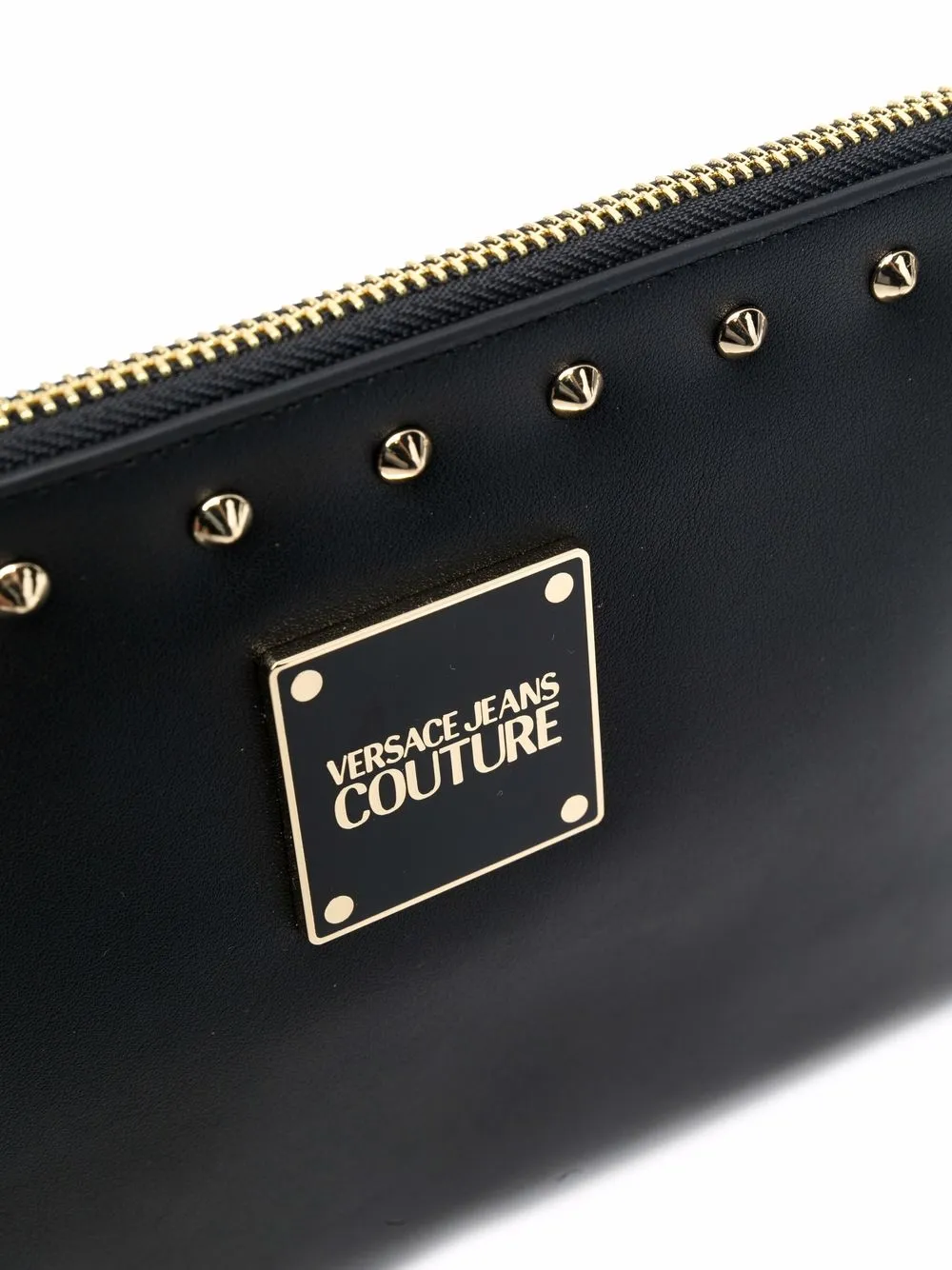 фото Versace jeans couture сумка через плечо с заклепками