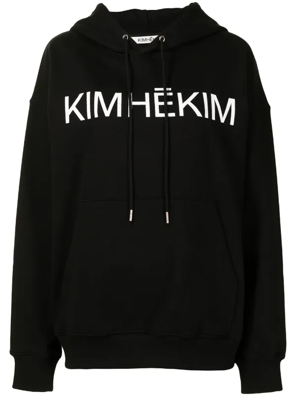 KIMHEKIM 売れ筋商品|||キムヘキム パーカー・スウェットシャツ アウター レディース Sweatshirts Black Kimhekim ロゴ パーカー 通販 - FARFETCH