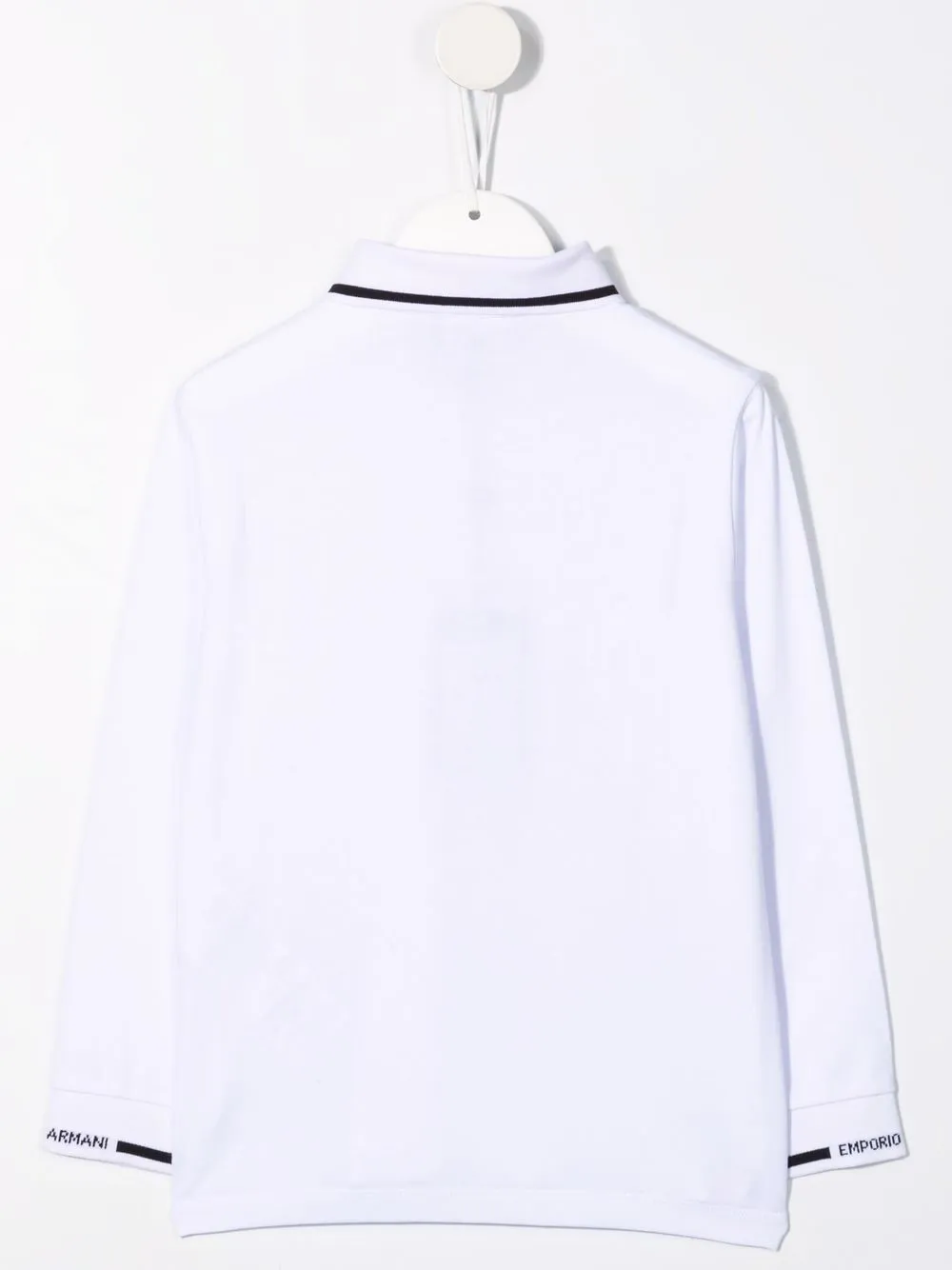 фото Emporio armani kids рубашка поло с логотипом