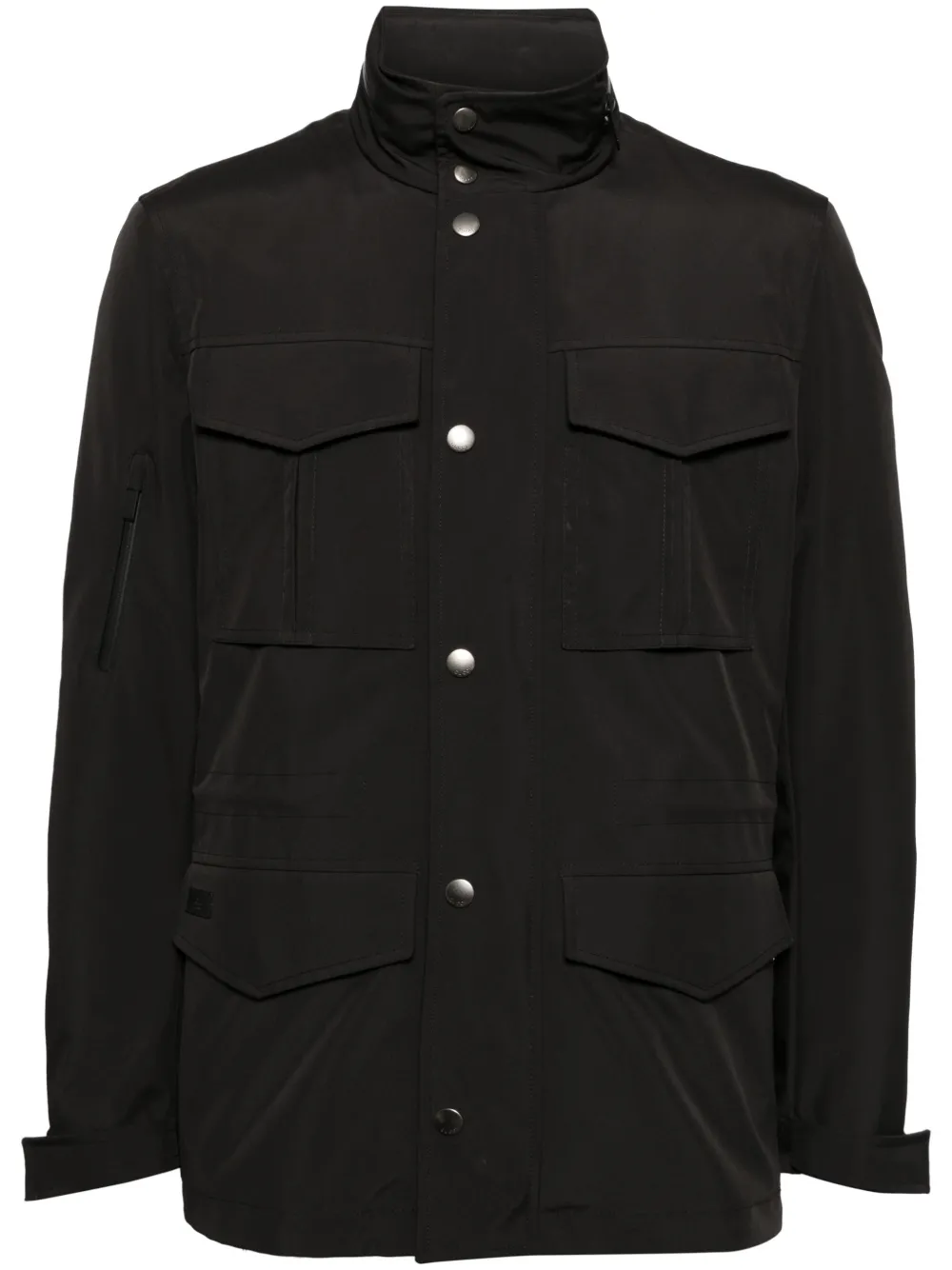 Gucci high-neck snap fastening jacket | Black | Image 1
