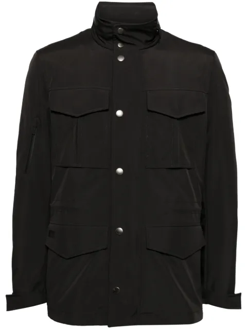 Gucci high-neck snap fastening jacket
