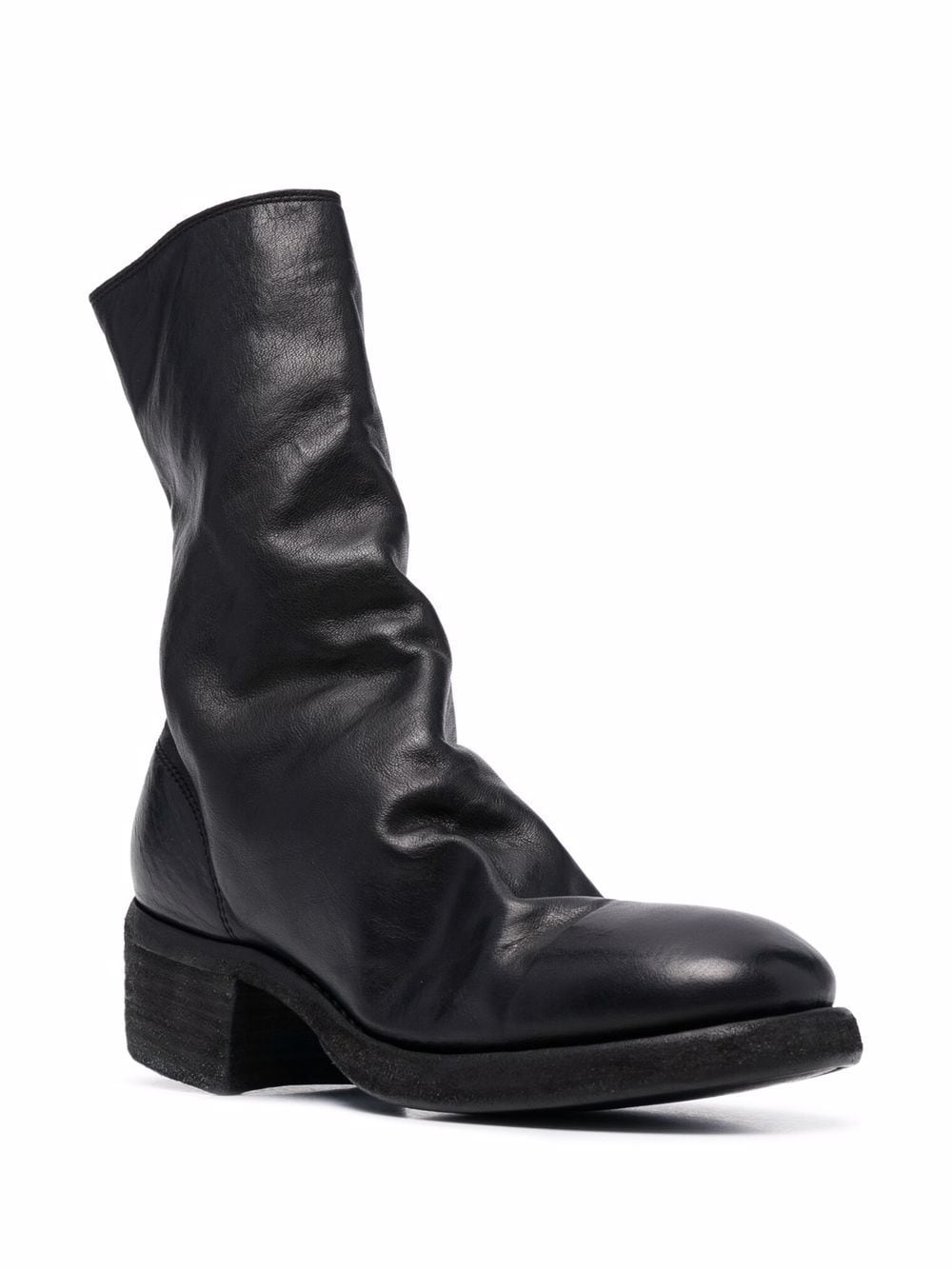 Guidi 788z laarzen met rits - Zwart