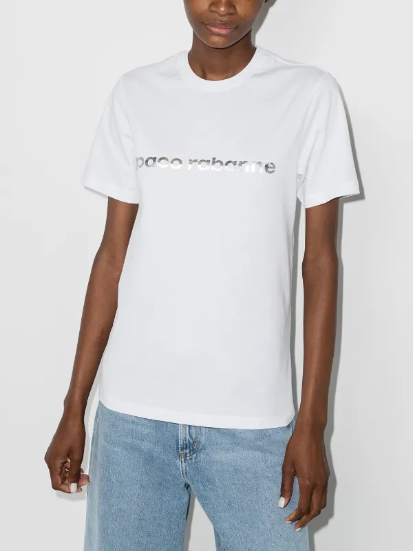 Paco Rabanne logo-print cotton T-shirt 