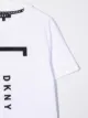 Dkny Kids TEEN logo-print cotton T-shirt