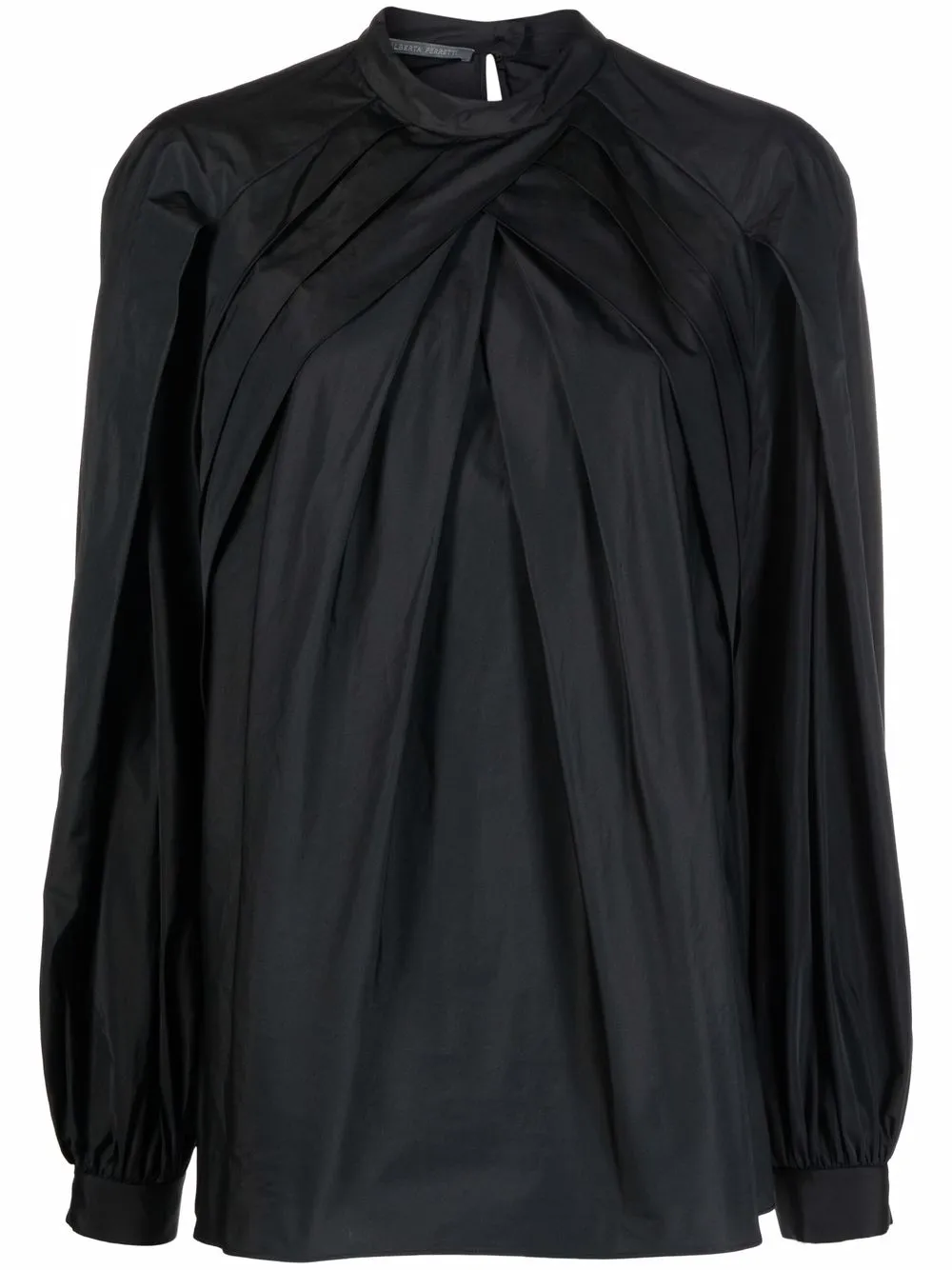 

Alberta Ferretti blusa Taffetà - Negro