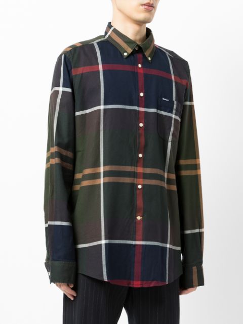 checked barbour shirt