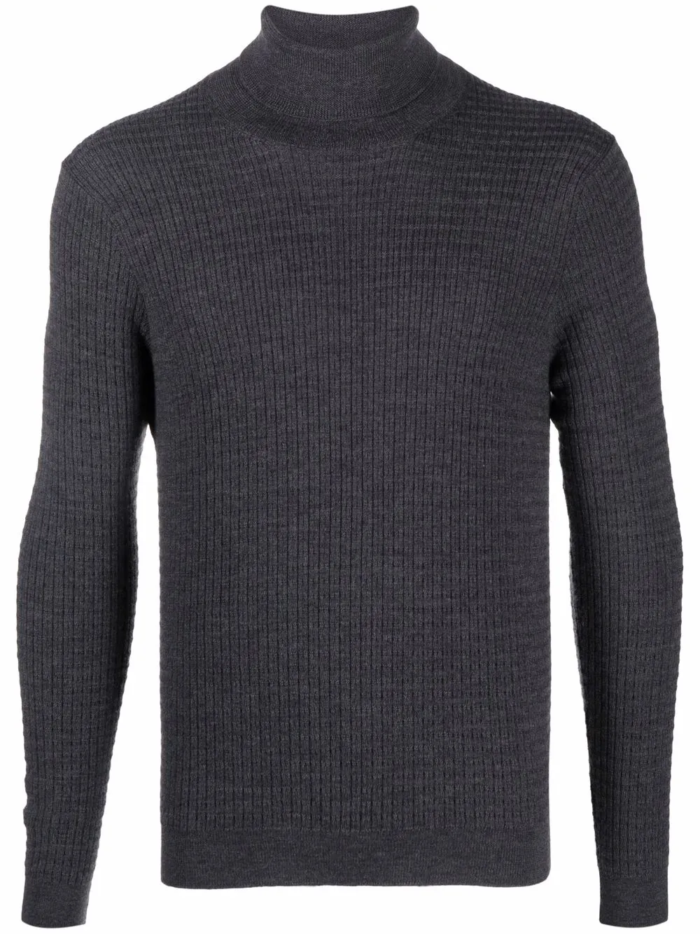 

Zanone roll-neck wool jumper - Grey