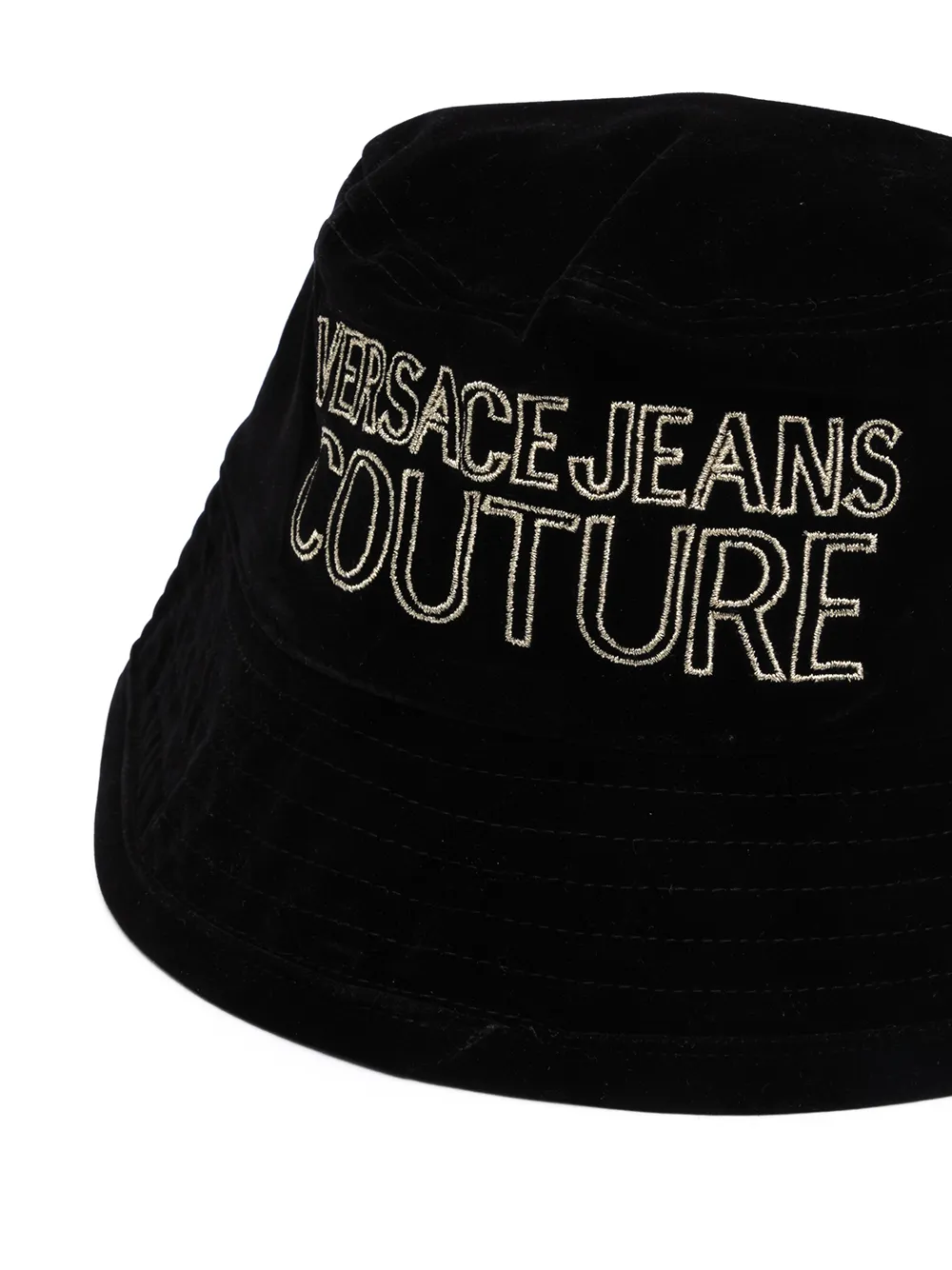 фото Versace jeans couture панама с вышитым логотипом