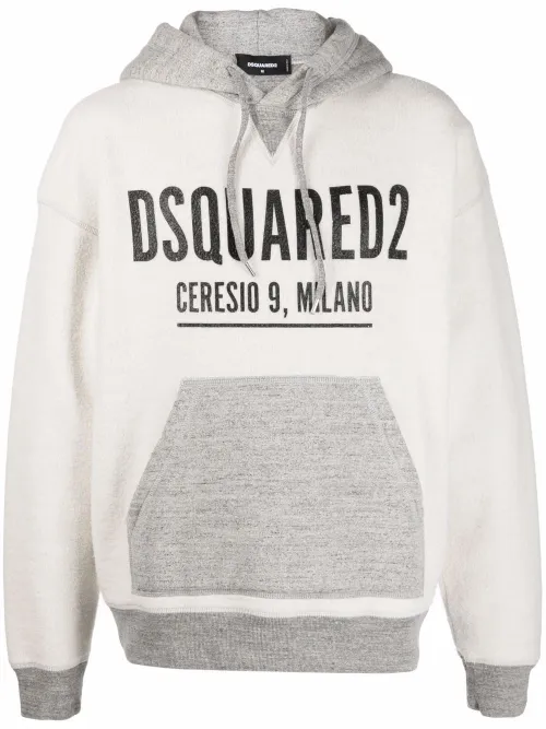 Hoodie à logo imprimé - DSQUARED2 - Modalova