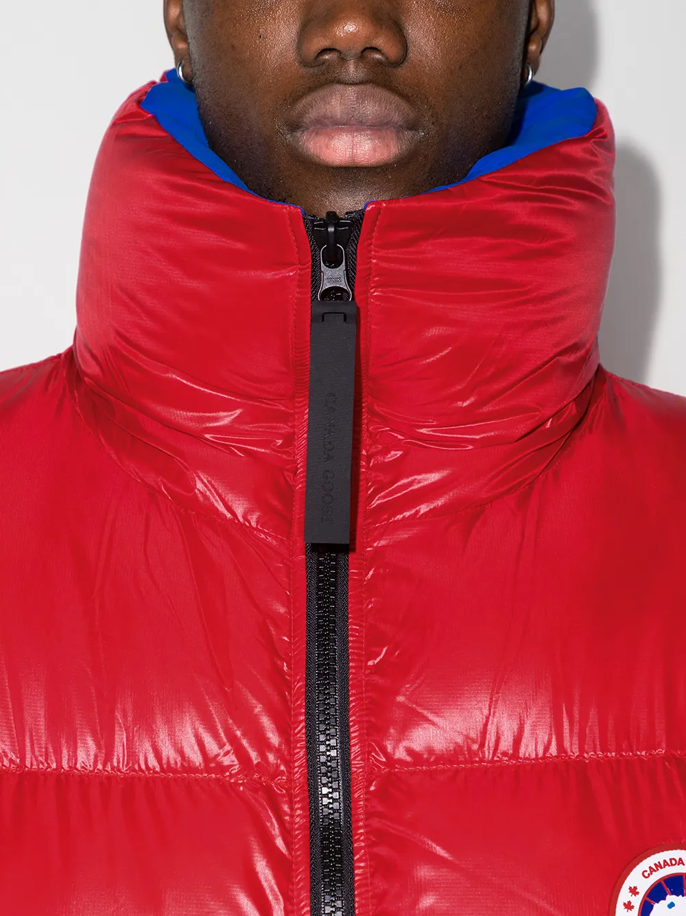 фото Canada goose дутый жилет bayan из коллаборации с angel chen