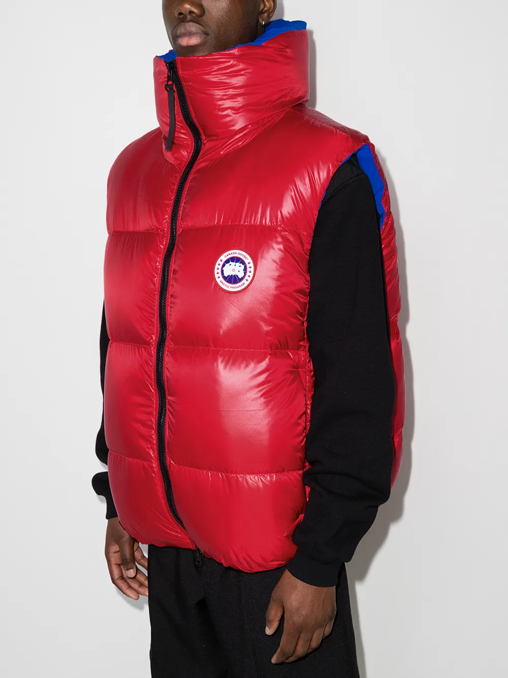 фото Canada goose дутый жилет bayan из коллаборации с angel chen