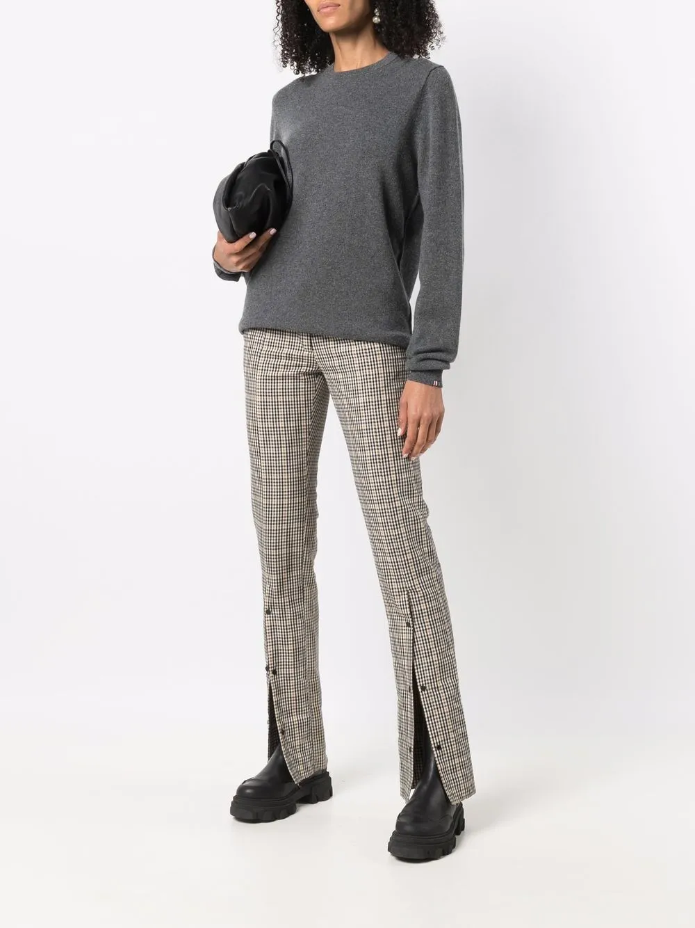 extreme cashmere Kasjmier trui Grijs