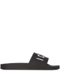 DSQUARED2 logo-print flat slides - Black