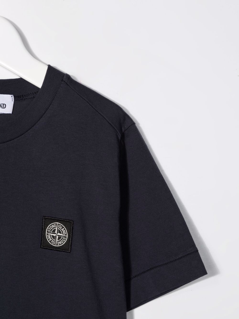 фото Stone island junior футболка с нашивкой-логотипом