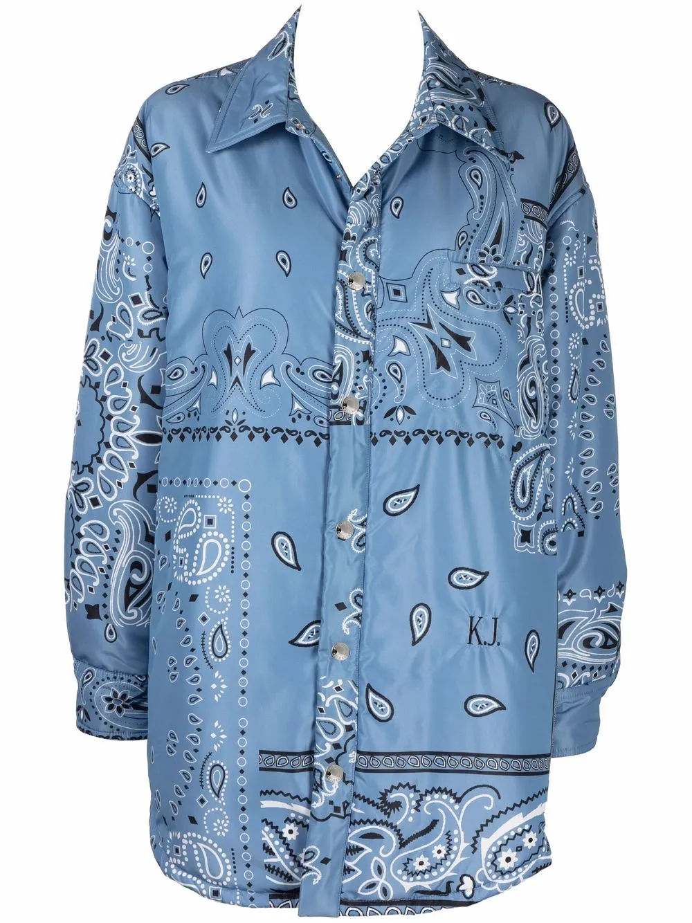 Khrisjoy пуховик с принтом