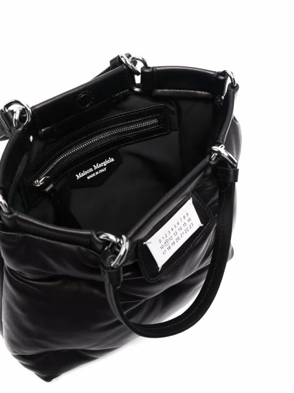 Maison Margiela Glam Slam ハンドバッグ S | ブラック