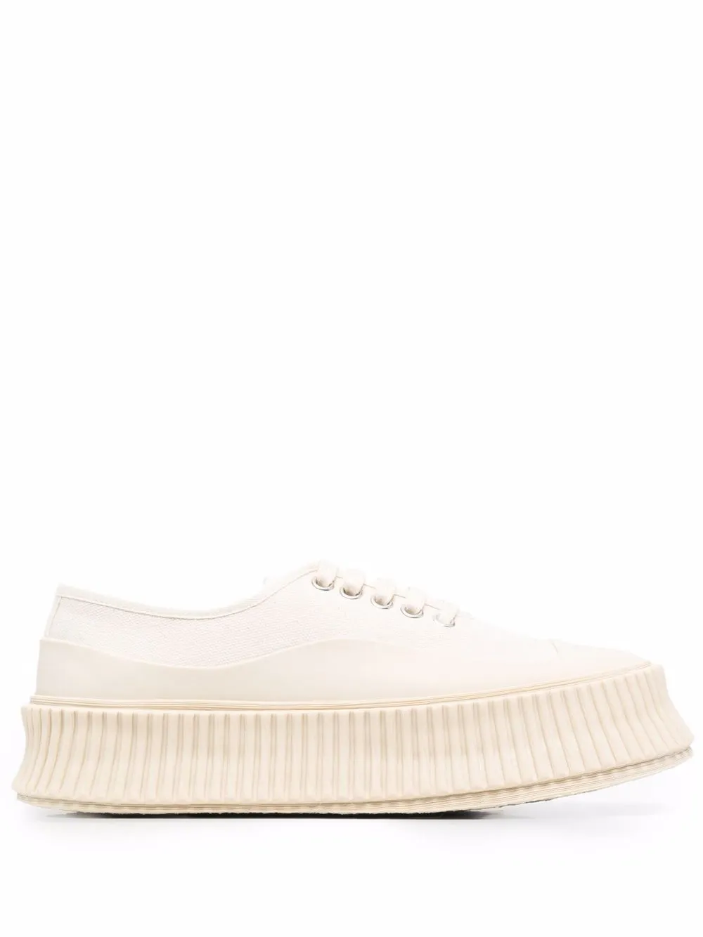 

Jil Sander ribbed chunky sole sneakers - Neutrals