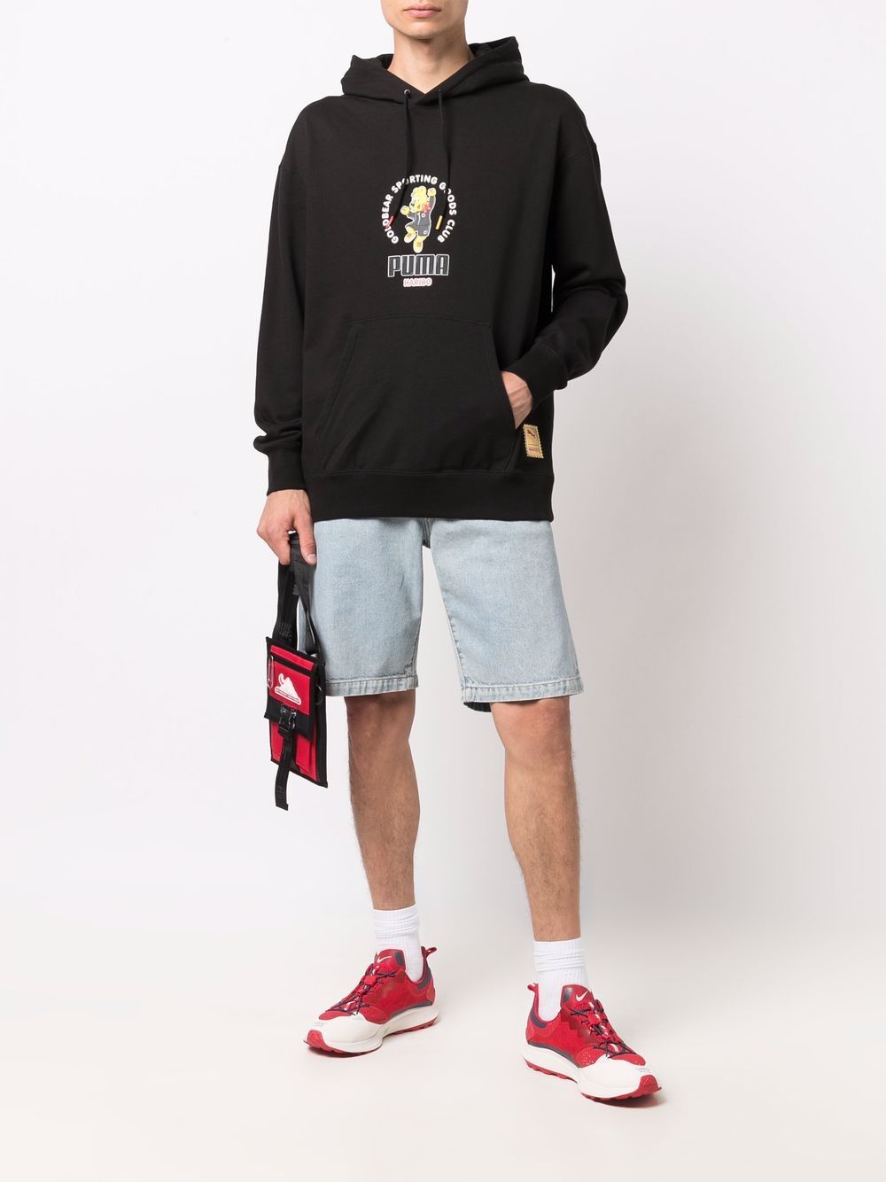 Puma teddy bear on sale hoodie