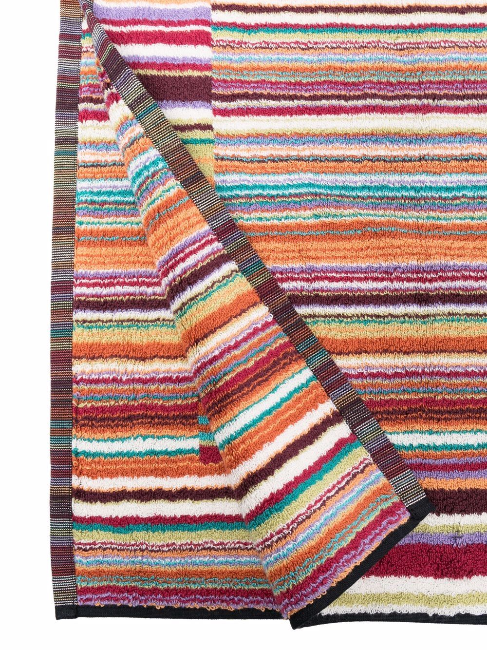 Missoni Home Gestreepte badmat - Oranje