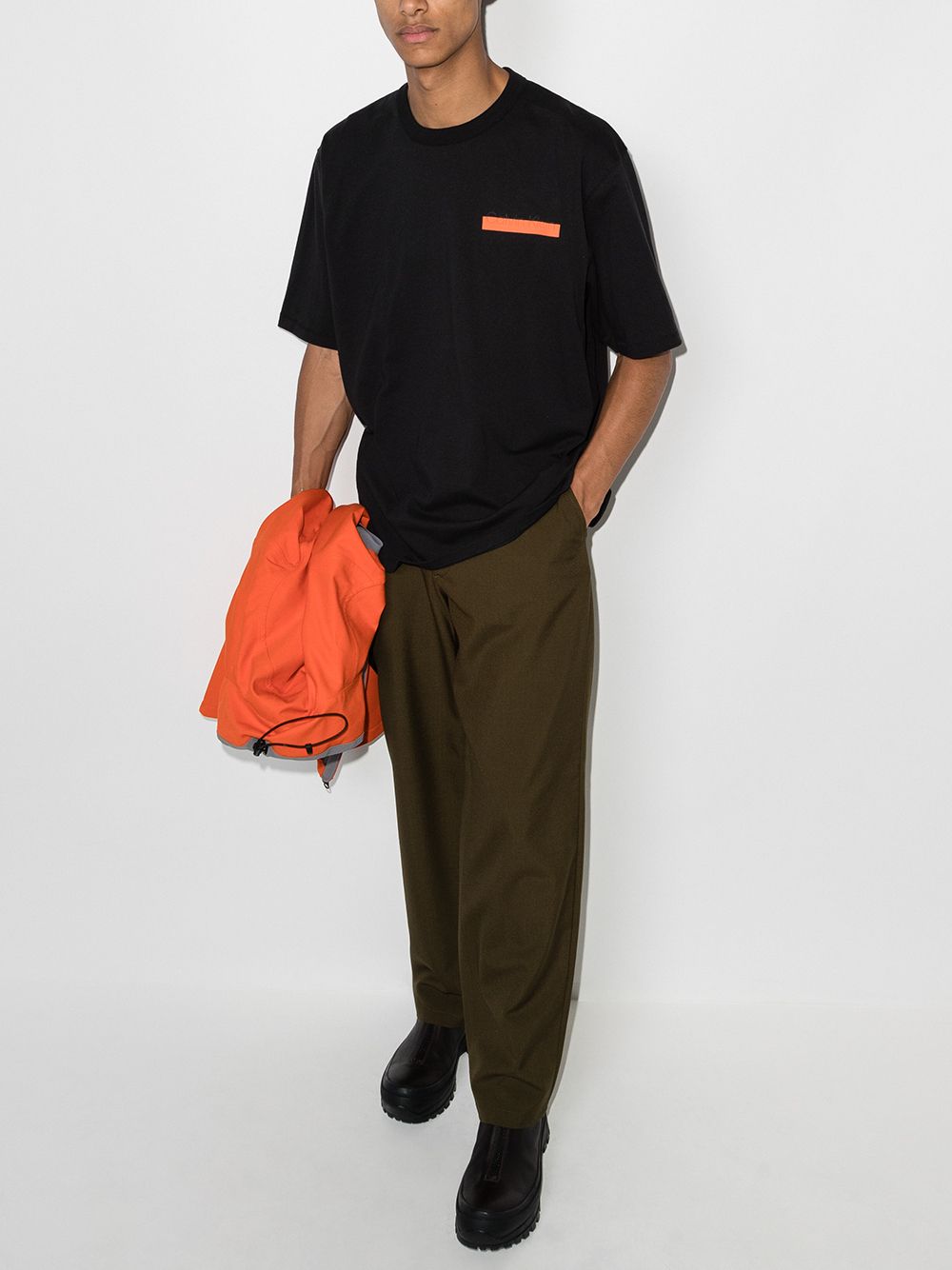 фото Heron preston for calvin klein футболка с логотипом