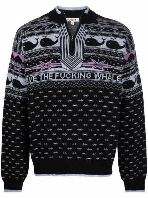 Phipps suéter Save The Whales