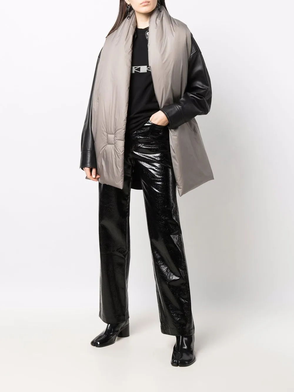 фото Rick owens drkshdw дутый шарф