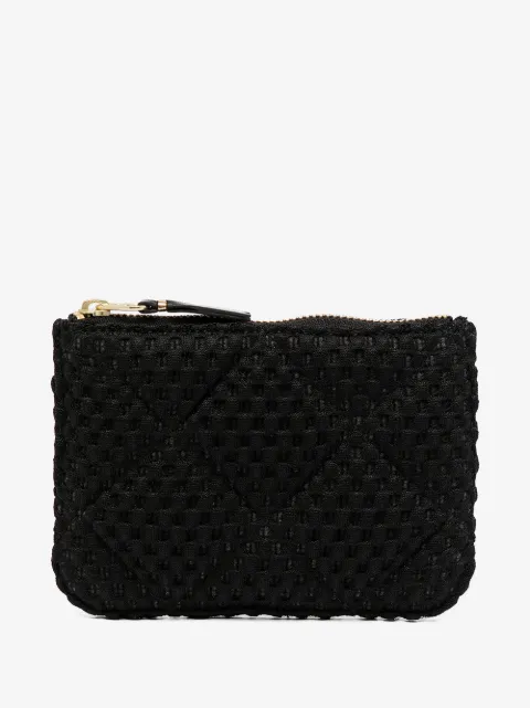 Comme Des Garçons Wallet pochette Fat Tortoise zippée