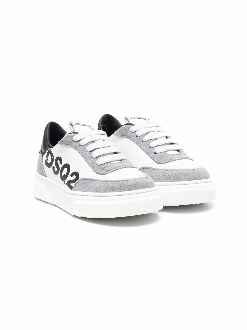 

Dsquared2 Kids tenis con logo estampado - Blanco