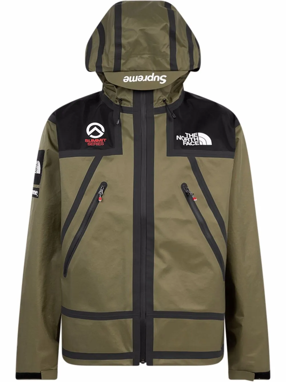 фото Supreme куртка с проклеенными швами из коллаборации с the north face