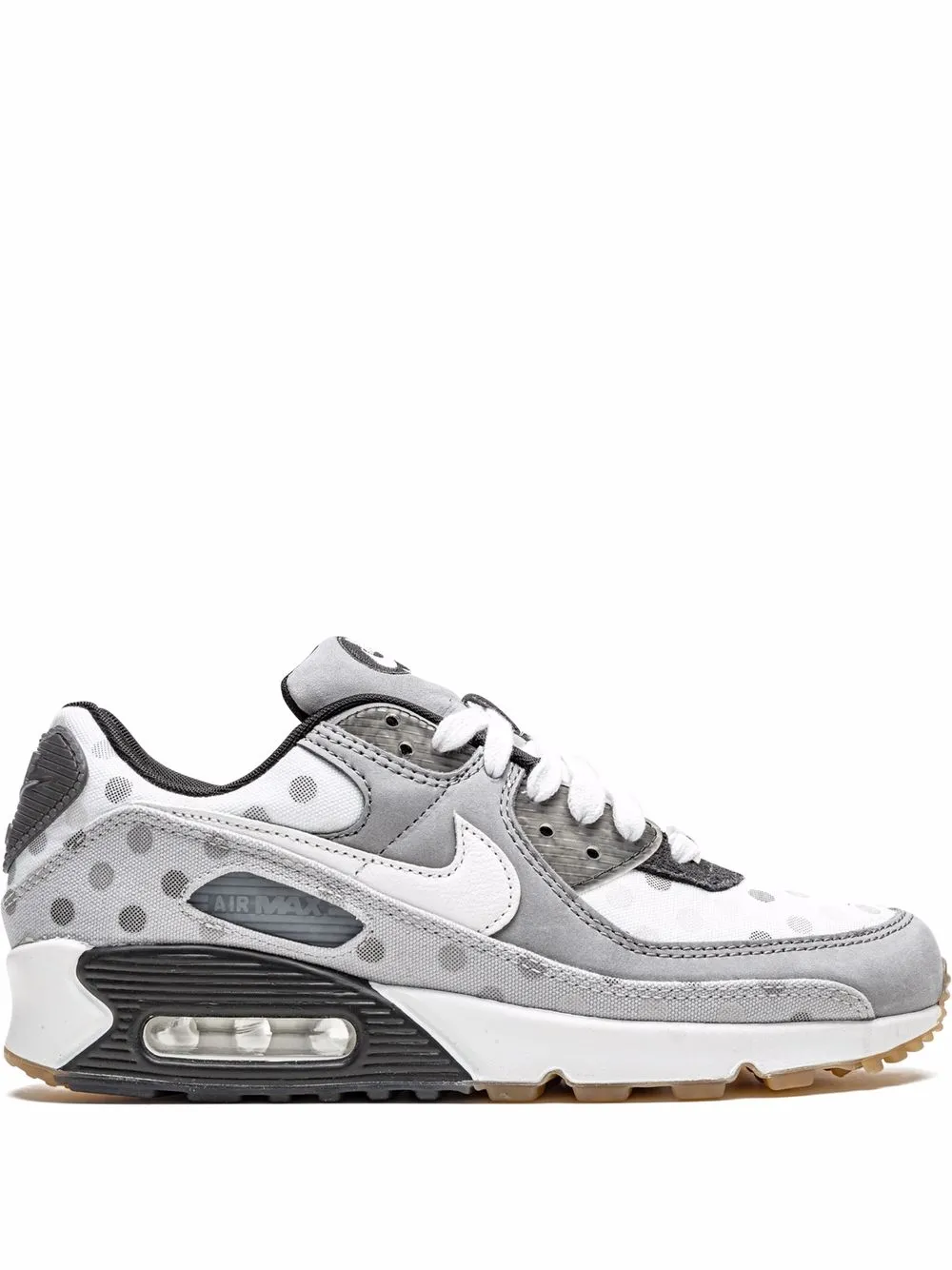 Air max 90 shop black and white dots