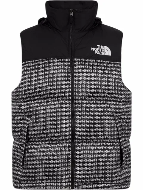 Supreme x The North Face studded-print vest