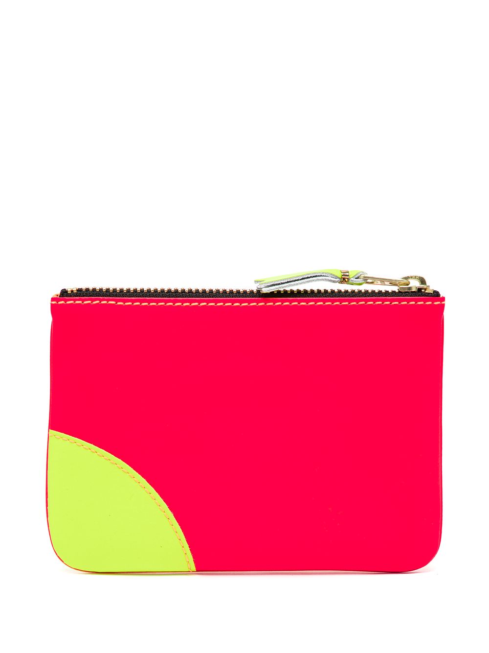 фото Comme des garçons wallet клатч super fluo