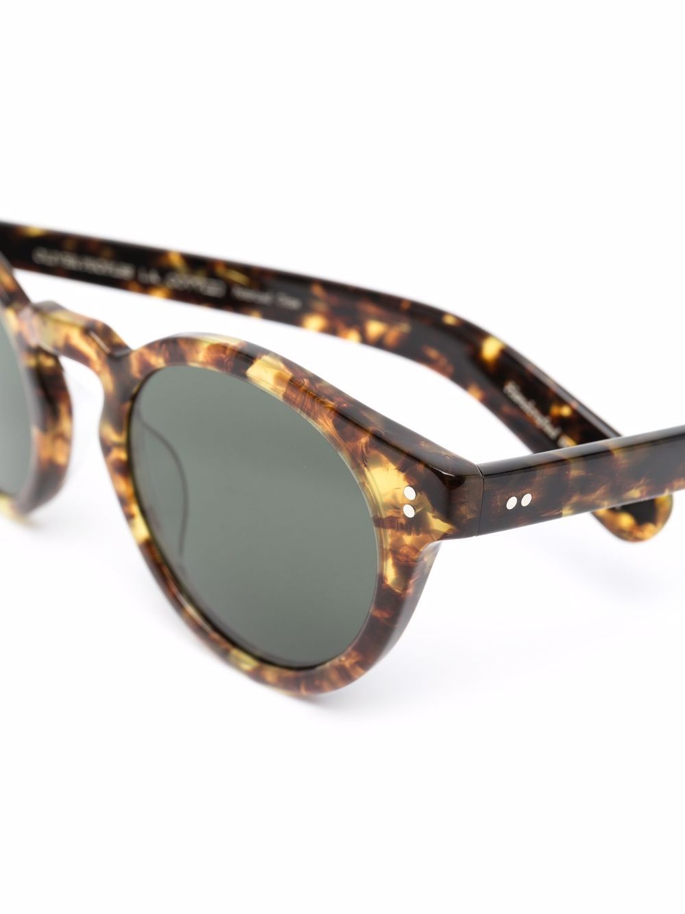 фото Oliver peoples очки martineaux в круглой оправе