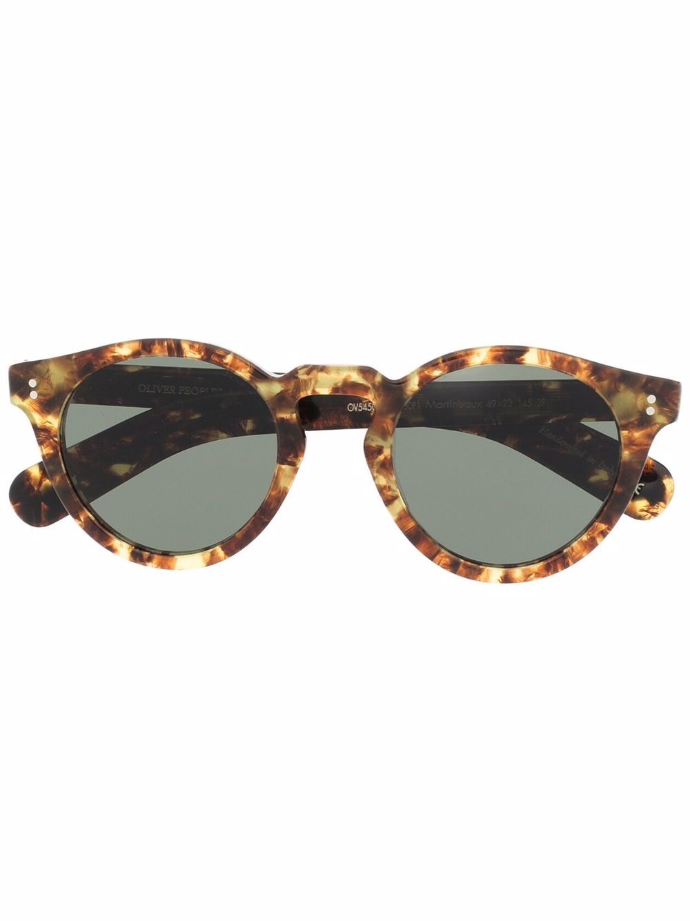 фото Oliver peoples очки martineaux в круглой оправе