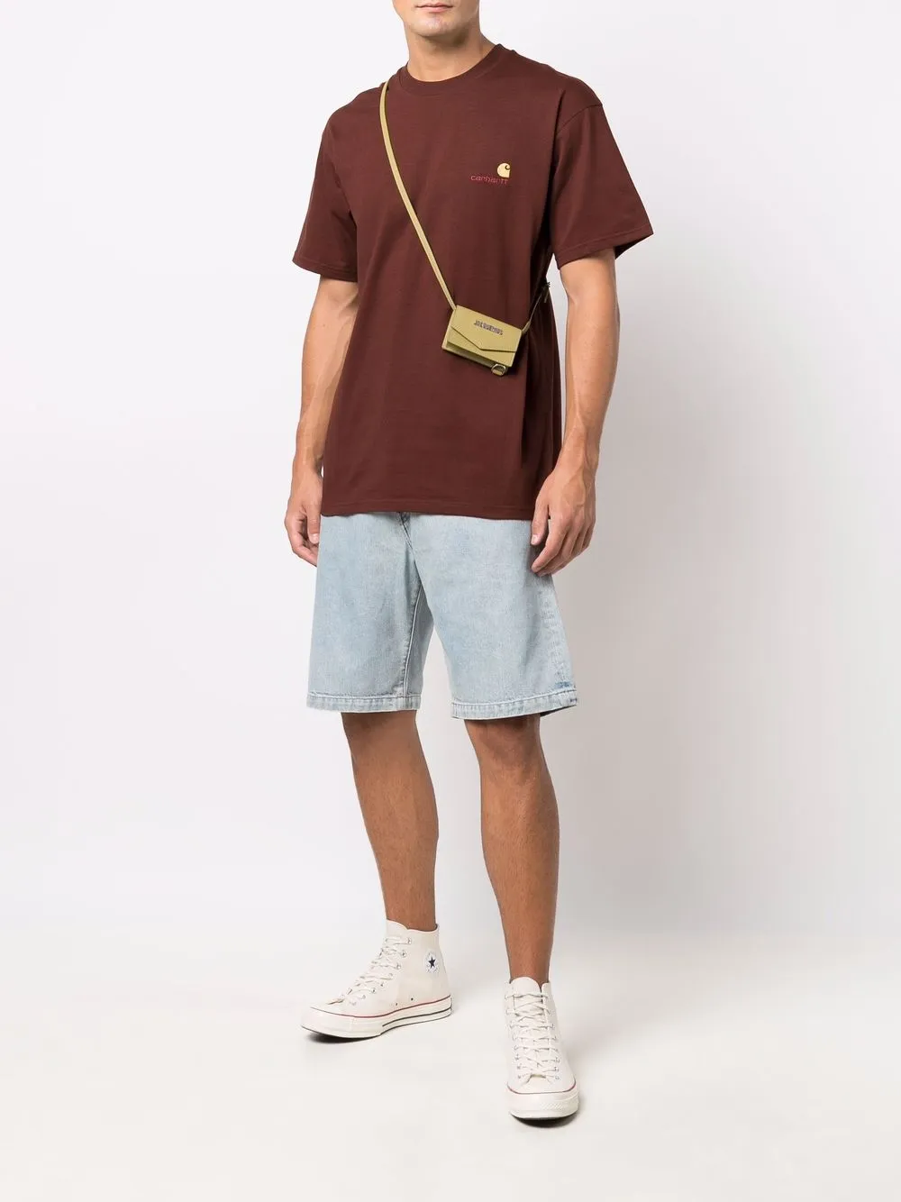 фото Carhartt wip футболка с вышитым логотипом