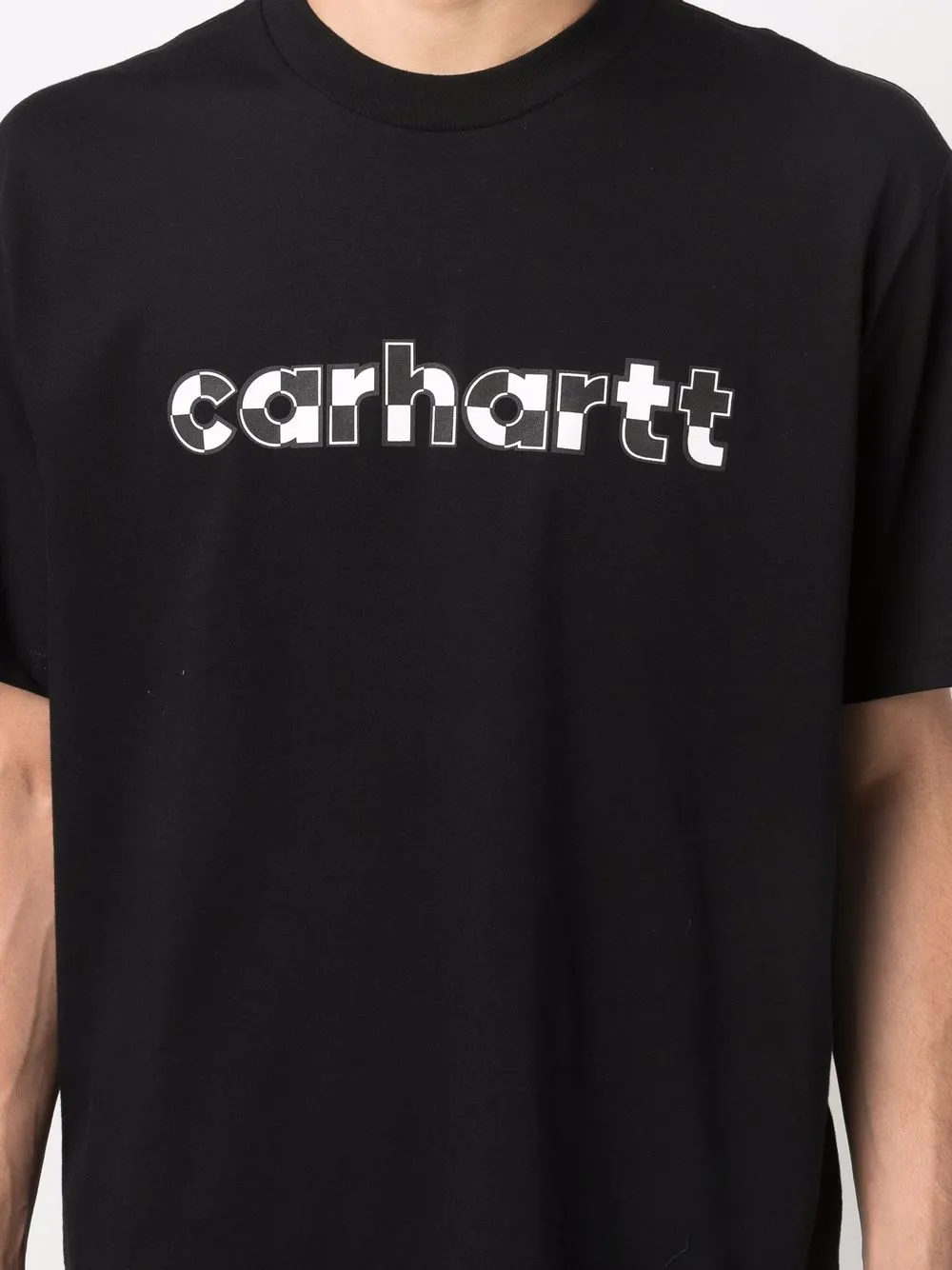 фото Carhartt wip футболка из органического хлопка с логотипом