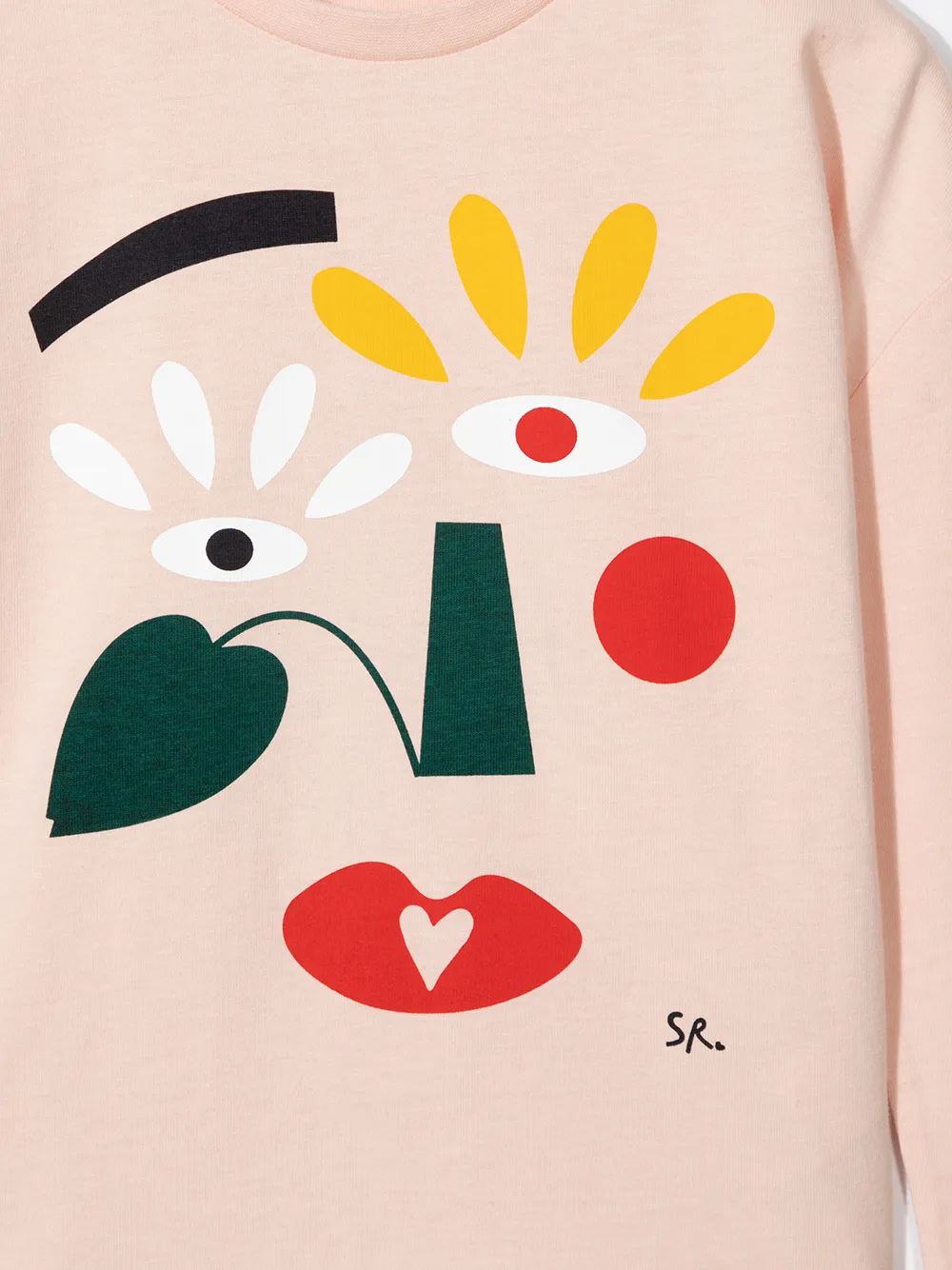 фото Sonia rykiel enfant футболка с абстрактным принтом