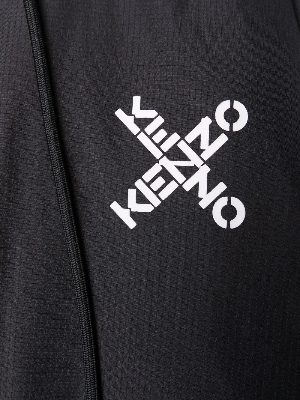 фото Kenzo пуховик с логотипом