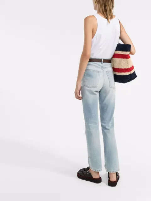 There Was One Bleached straight-leg Denim Jeans - Farfetch
