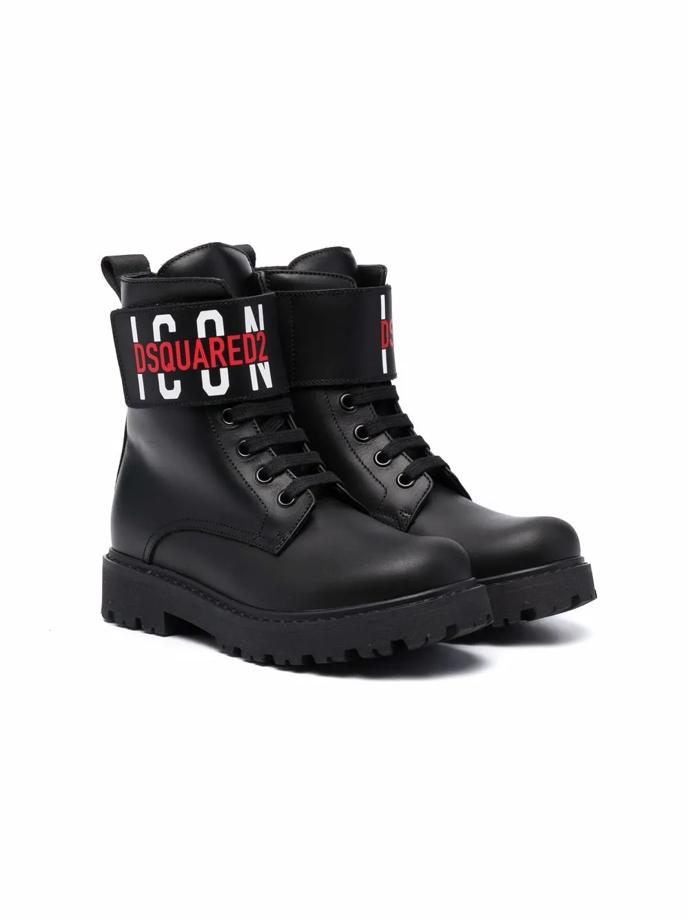 

Dsquared2 Kids Icon ankle boots - Black