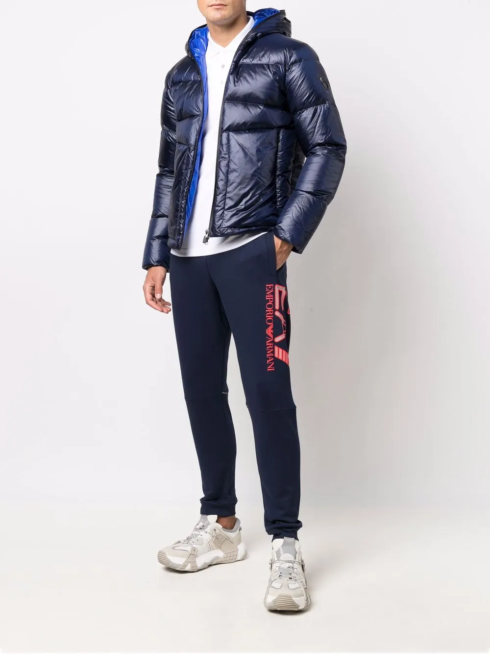 фото Ea7 emporio armani пуховик на молнии