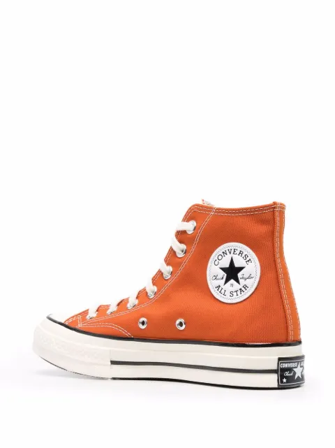 orange platform converse