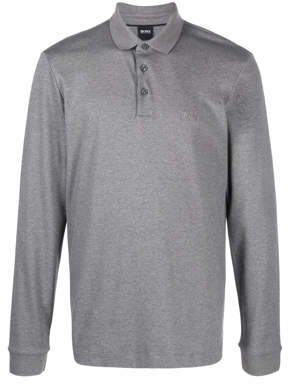 BOSS Pado Long Sleeve Polo Shirt - Farfetch