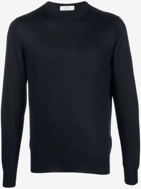 Mauro Ottaviani crewneck cashmere-silk jumper