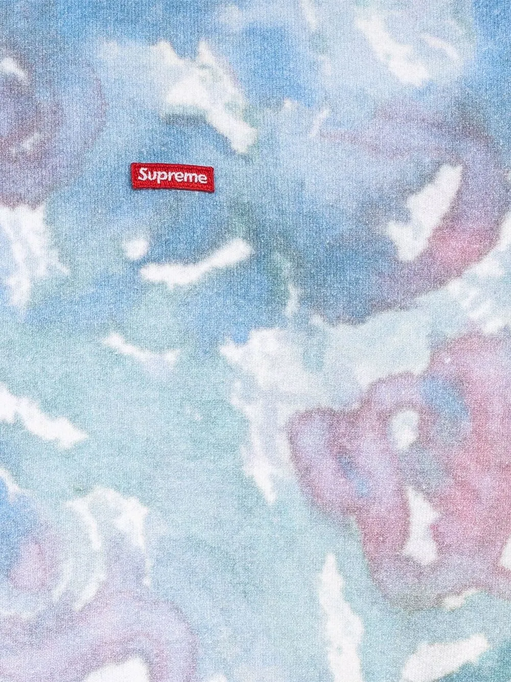 фото Supreme толстовка с логотипом