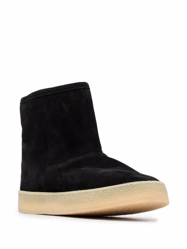 shearling lined ankle boots