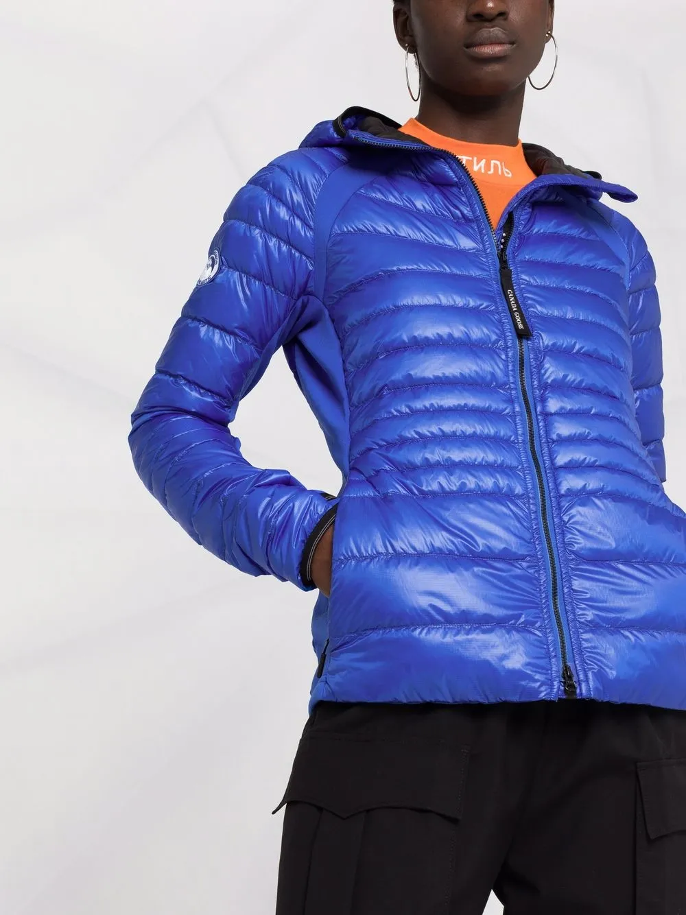 фото Canada goose пуховик hybridge® lite с капюшоном